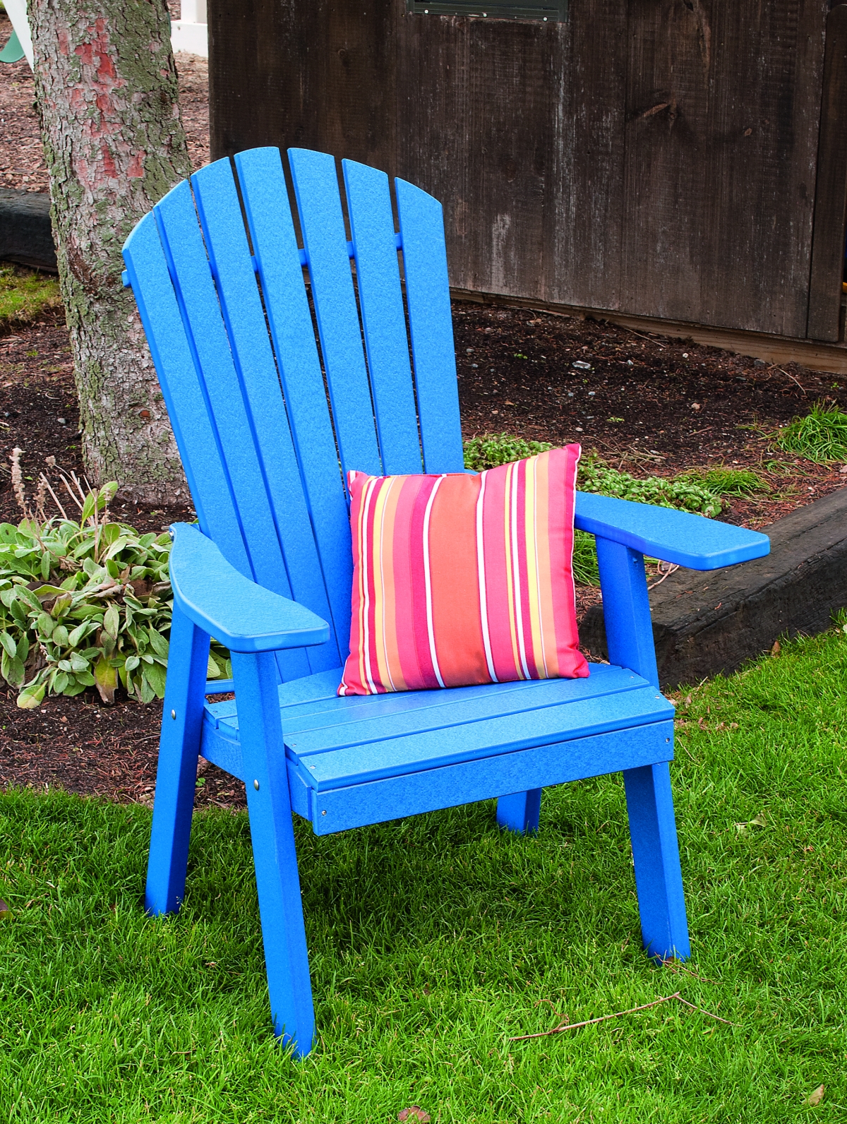 Upright Adirondack Chair » Amish Woodwork